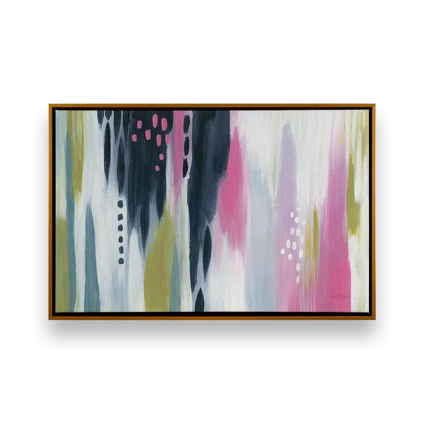 [Color:Polished Gold], Picture of art in a Polished Gold frame