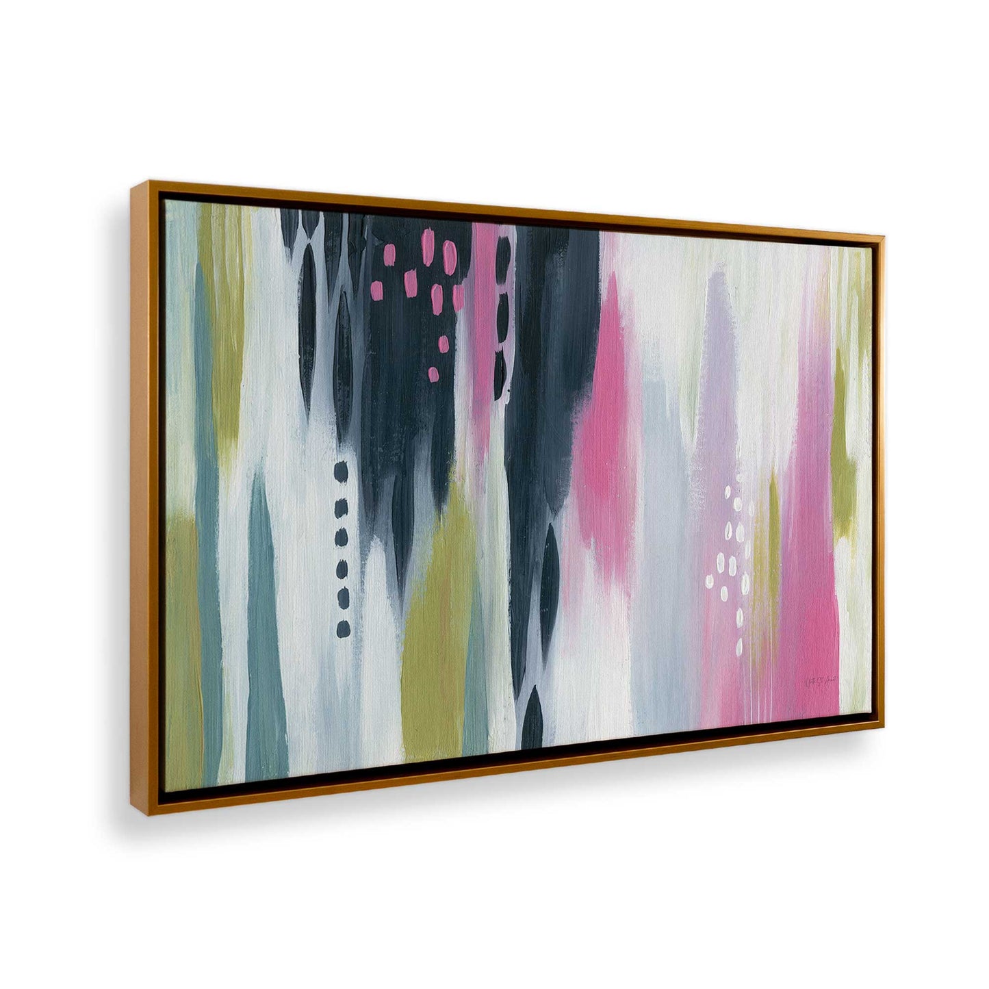 [Color:Polished Gold], Picture of the corner of the art