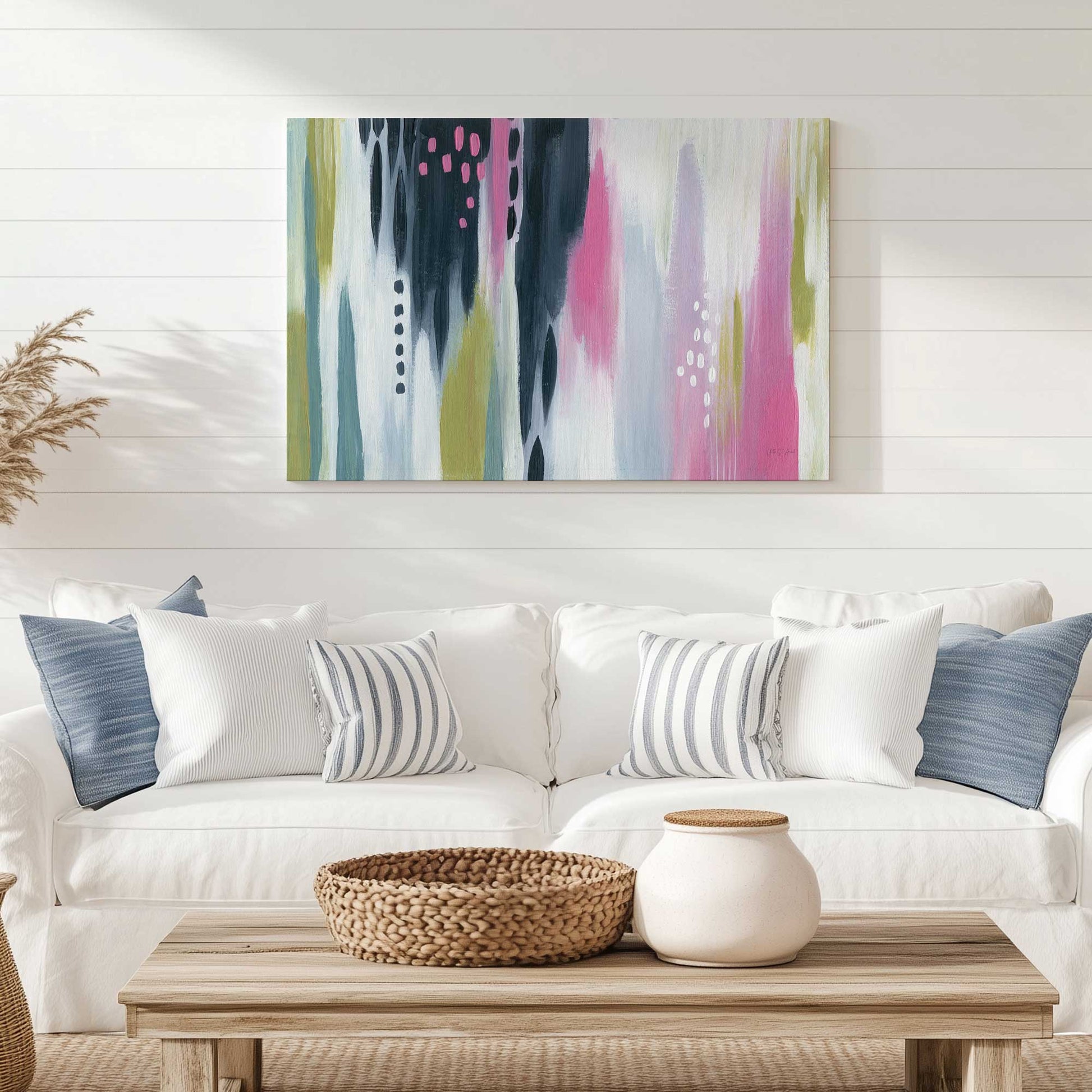 Picture of art in a room