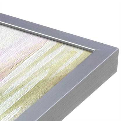 [Color:Polished Chrome], Picture of art in a Polished Chrome frame at an angle