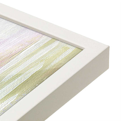 [Color:Opaque White], Picture of art in a Opaque White frame at an angle