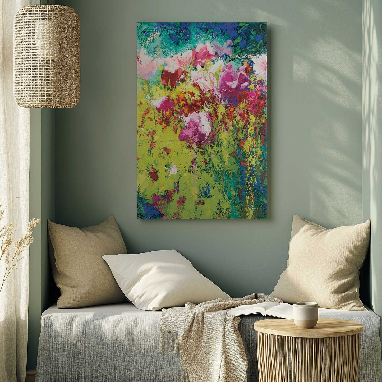 Picture of art in a room