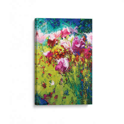 [Color:Stretched Canvas], Picture of art at an angle