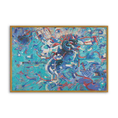 [Color:Polished Gold], Picture of art in a Polished Gold frame