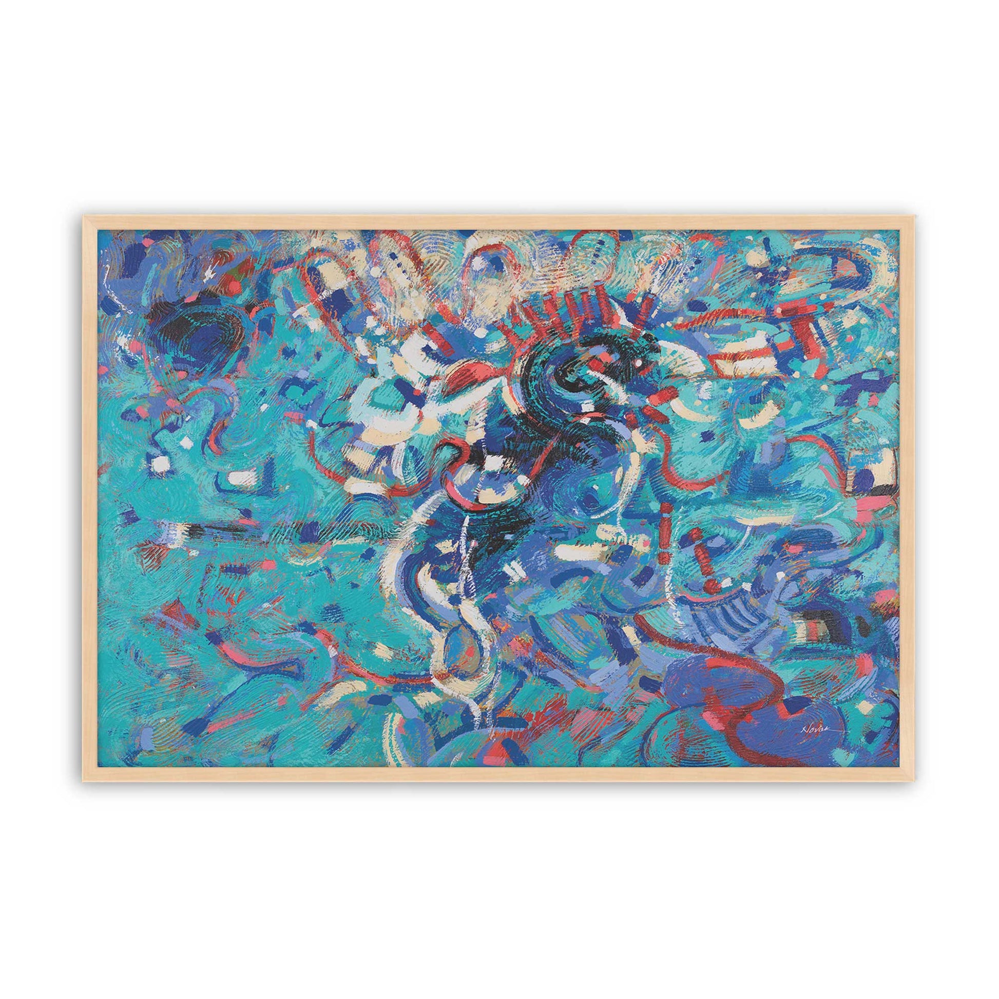 [Color:Raw Maple], Picture of art in a Raw Maple frame