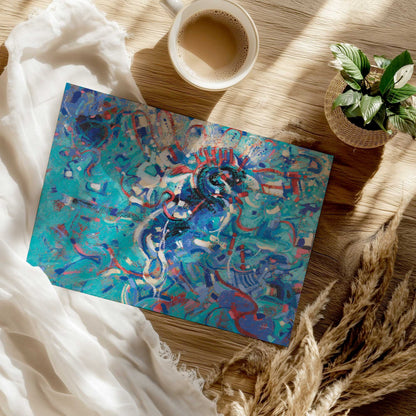 [Color:Rolled Print], Picture of close up of art