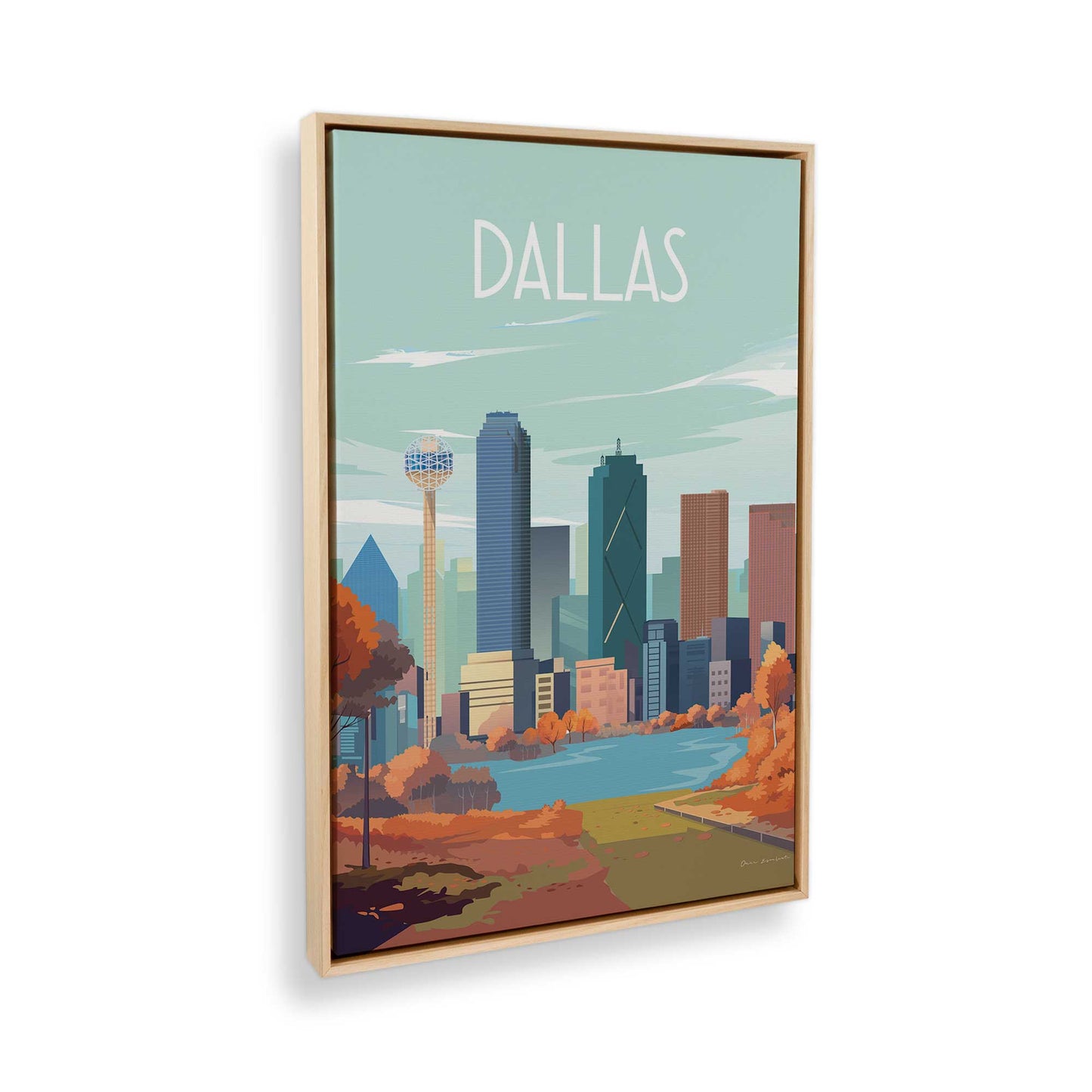 [Color:American Maple], Picture of the corner of the art