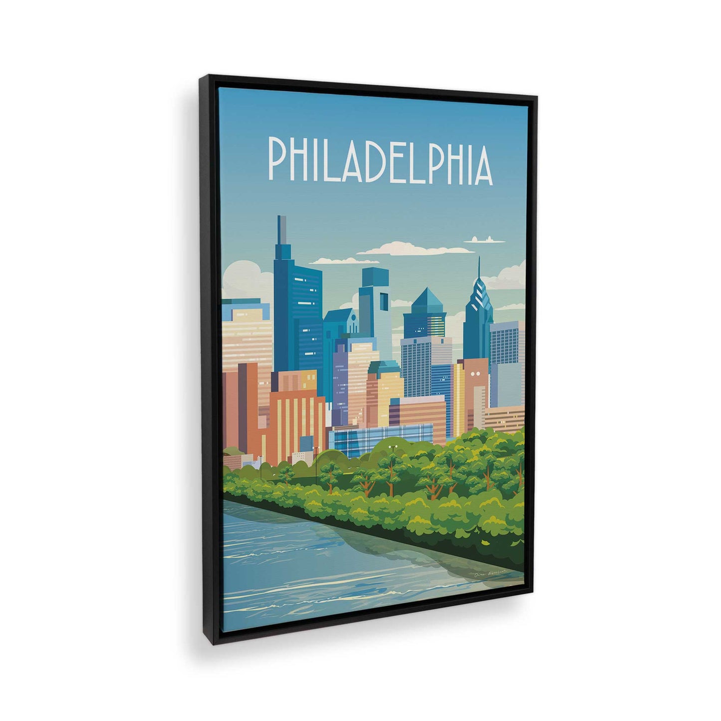 [Color:Satin Black], Picture of the corner of the art