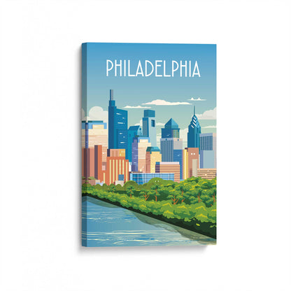 [Color:Stretched Canvas], Picture of art at an angle