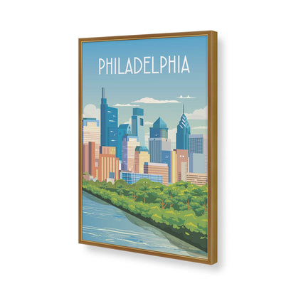 [Color:Polished Gold], Picture of art in a Polished Gold frame of the corner