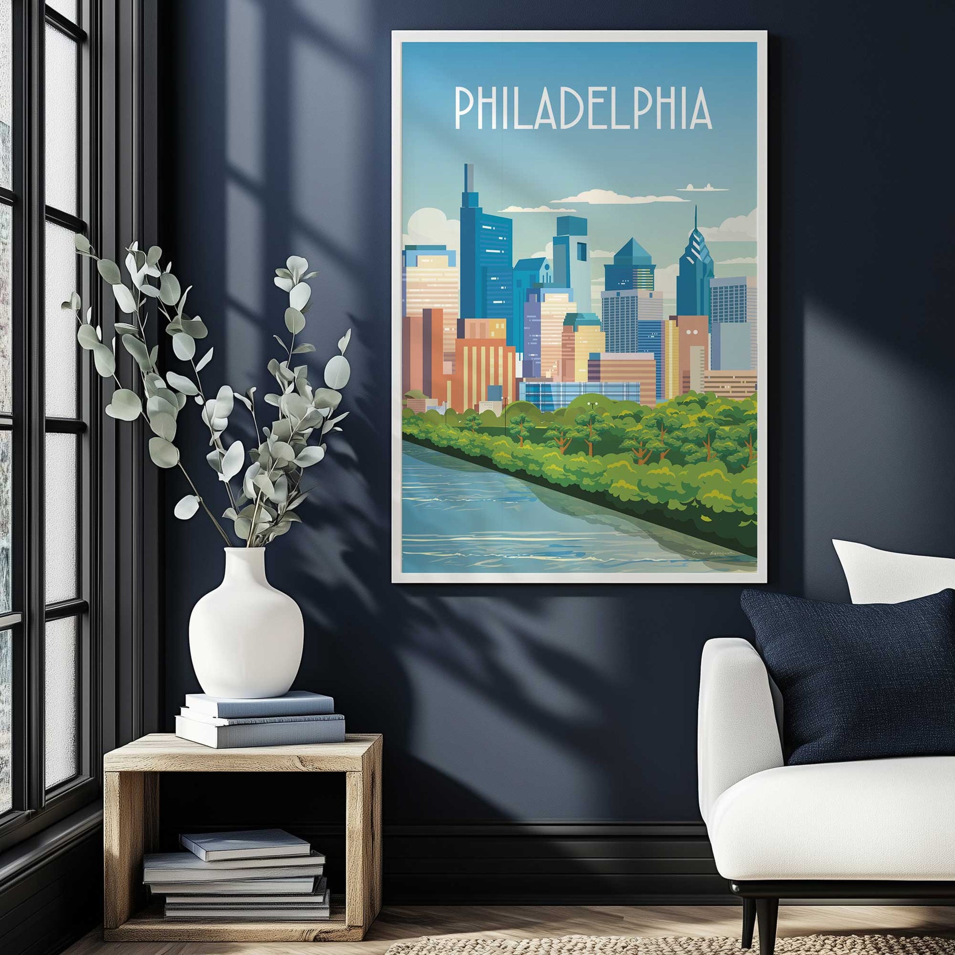 [SPECIAL],[LIFESTYLE], Picture of art hanging in a room