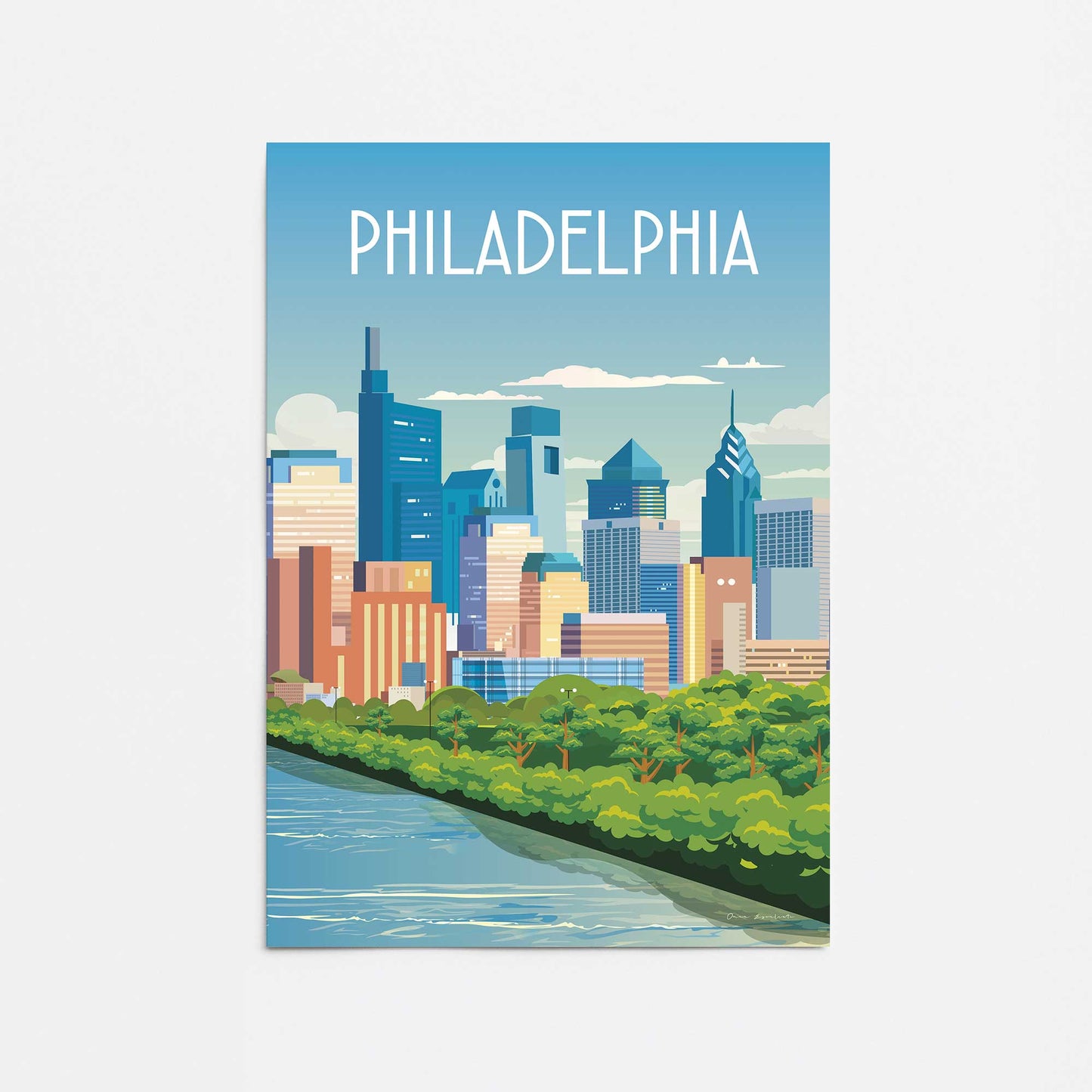 [Color:Rolled Print], Picture of close up of art