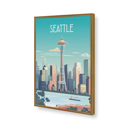 [Color:Polished Gold], Picture of art in a Polished Gold frame of the corner