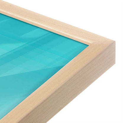 [Color:Raw Maple], Picture of art in a Raw Maple frame at an angle