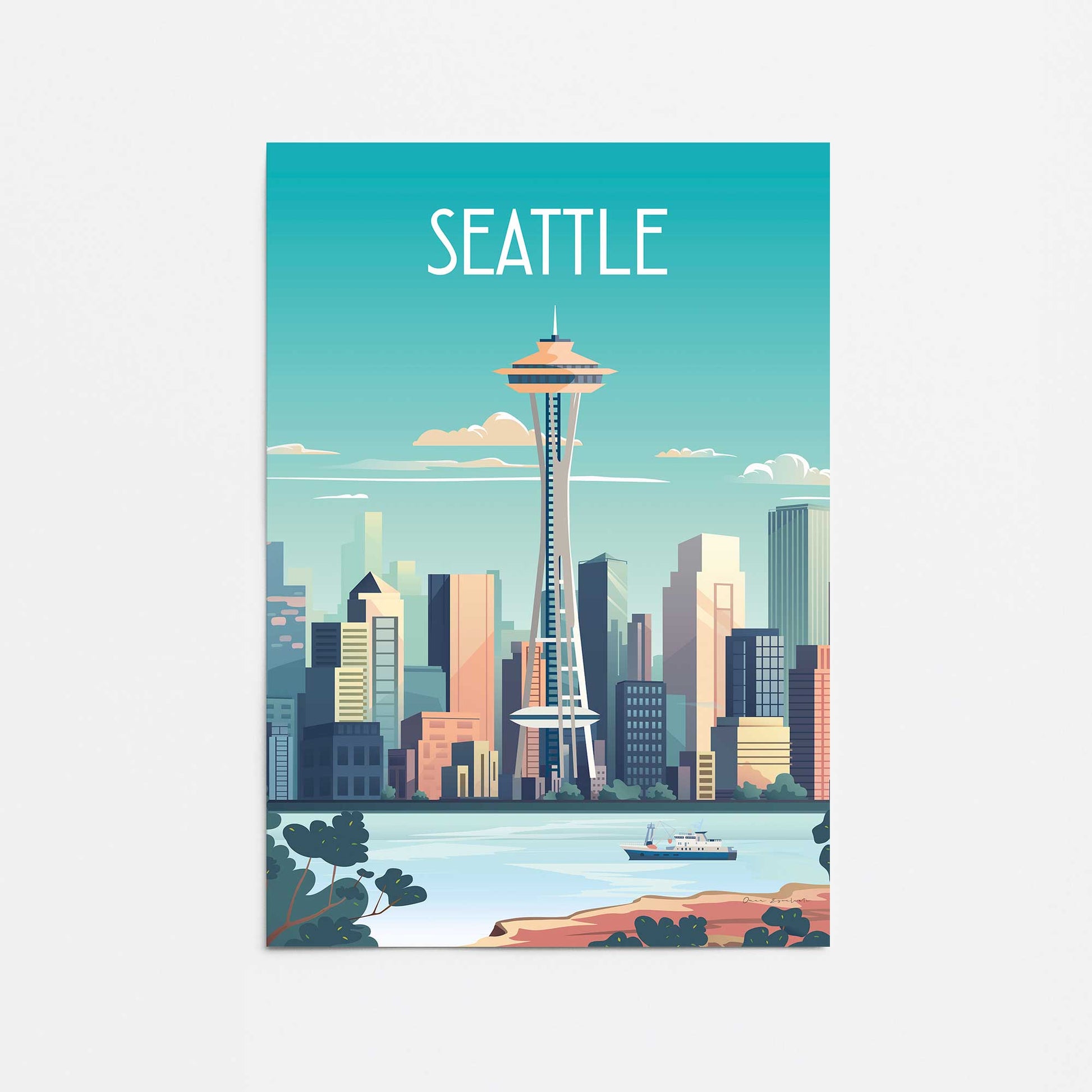 [Color:Rolled Print], Picture of close up of art