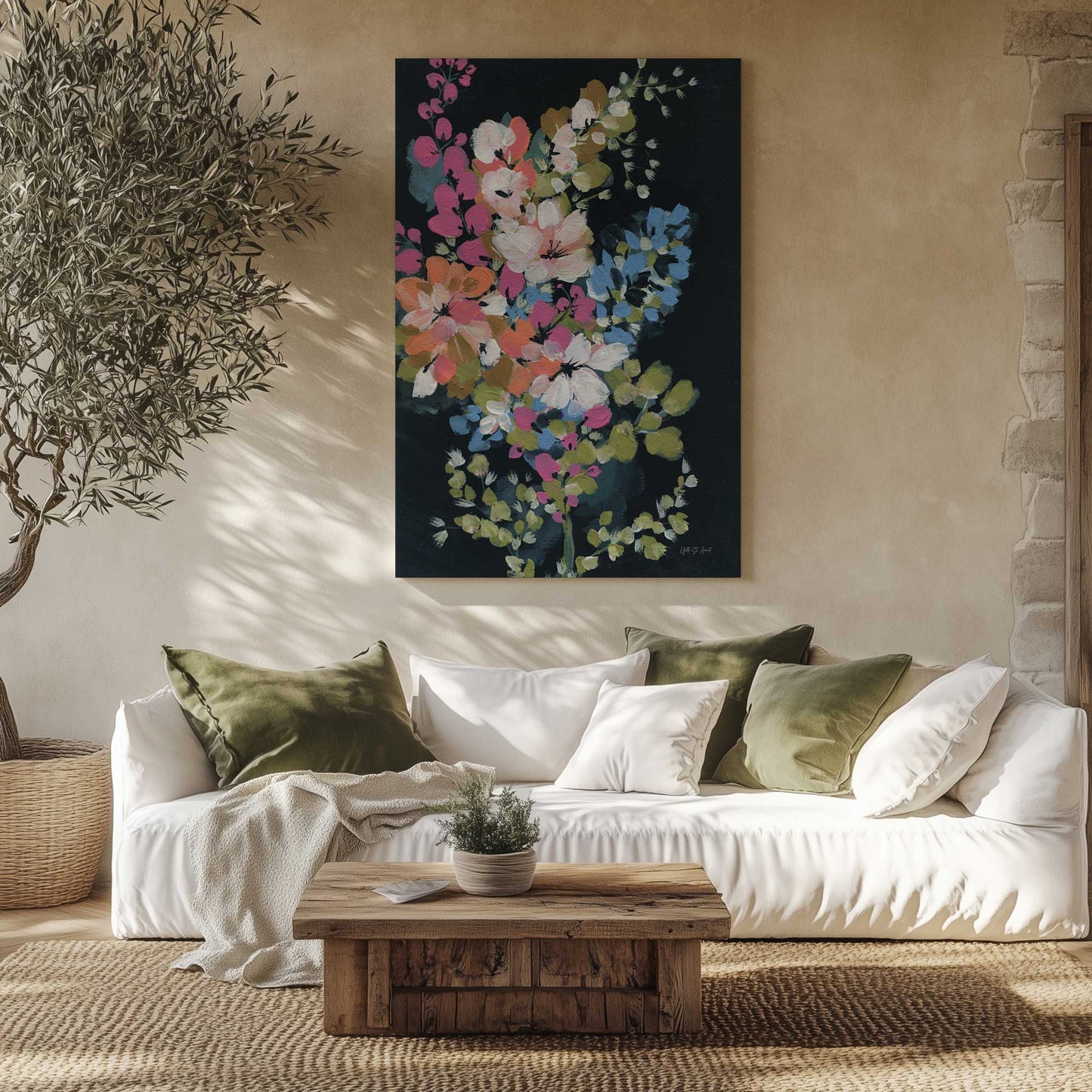 Picture of art in a room