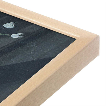 [Color:Raw Maple], Picture of art in a Raw Maple frame at an angle