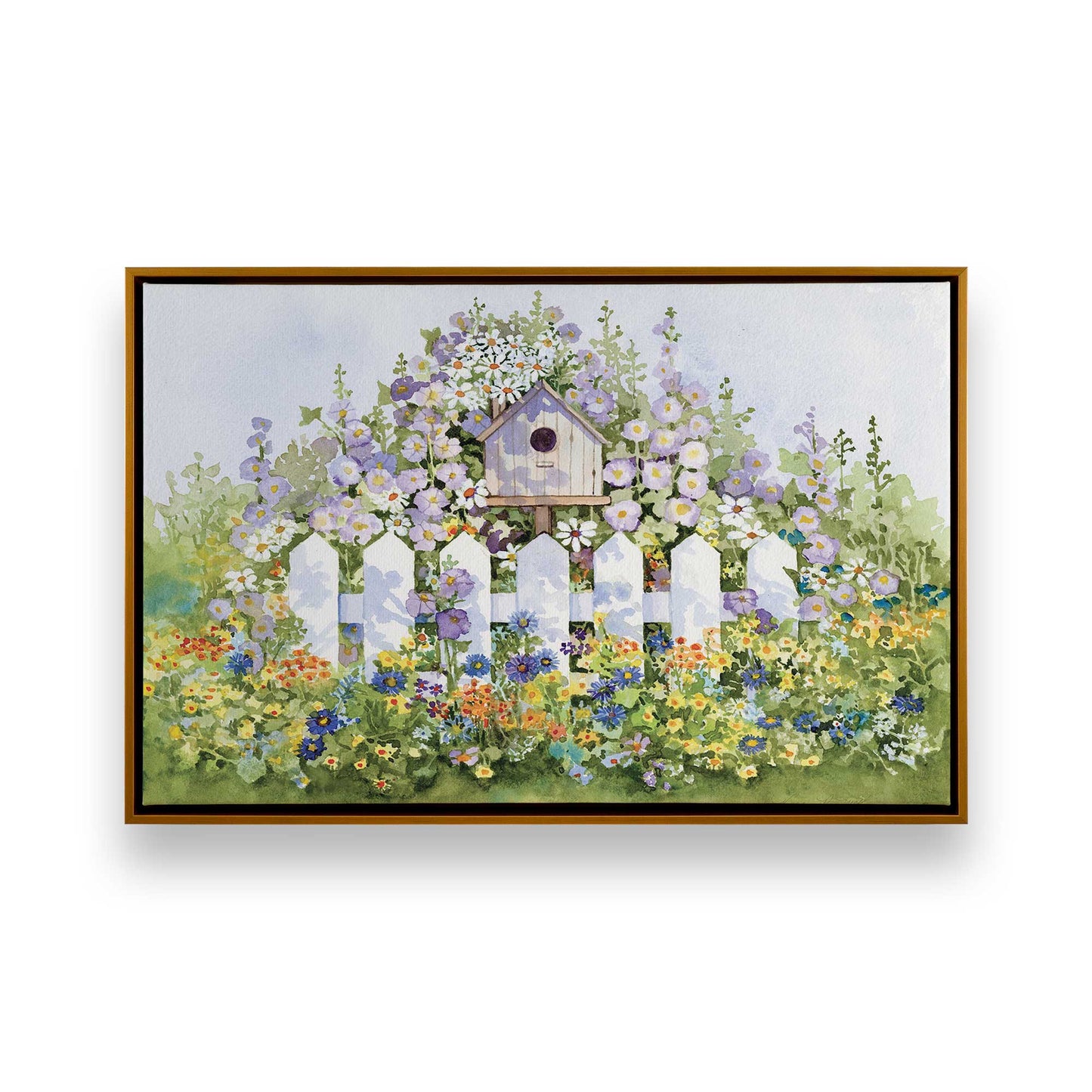 [Color:Polished Gold], Picture of art in a Polished Gold frame