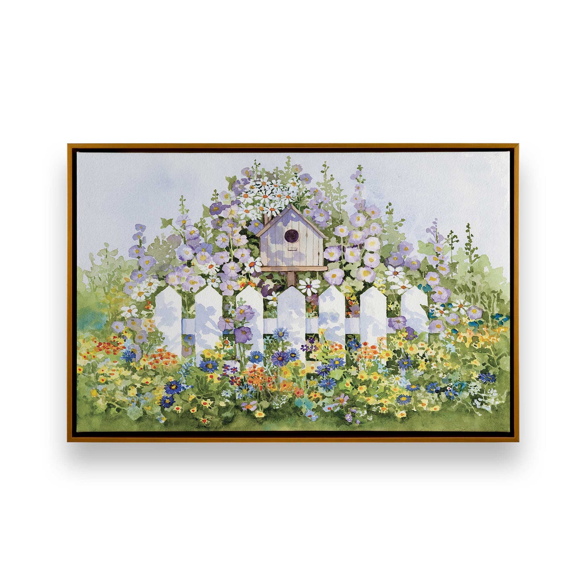 [Color:Polished Gold], Picture of art in a Polished Gold frame