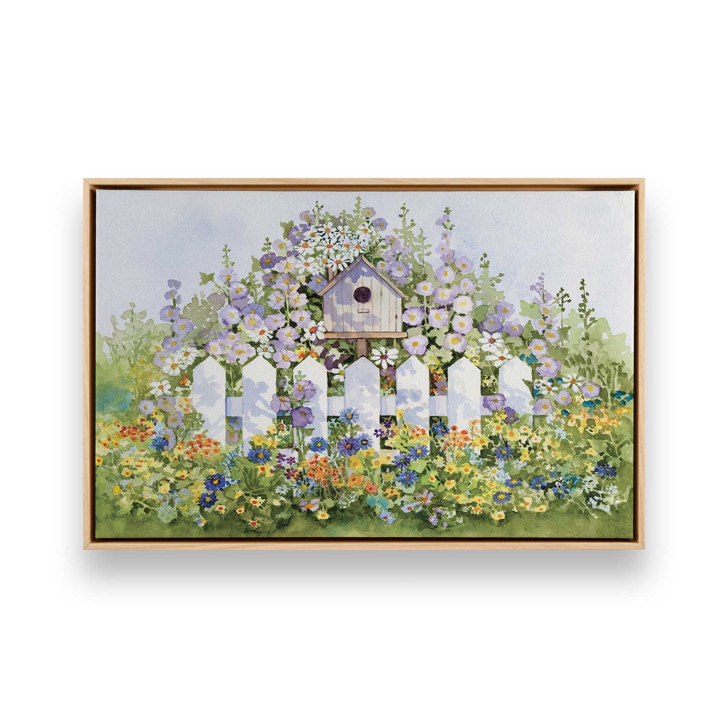 [Color:American Maple], Picture of art in a American Maple frame