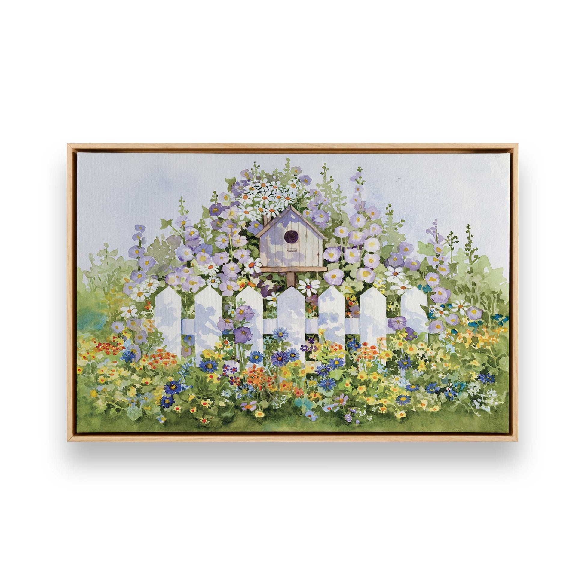 [Color:American Maple], Picture of art in a American Maple frame