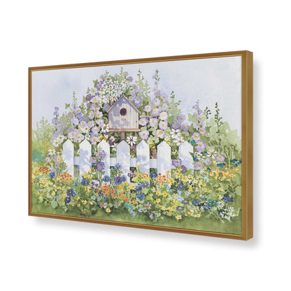 [Color:Polished Gold], Picture of art in a Polished Gold frame of the corner