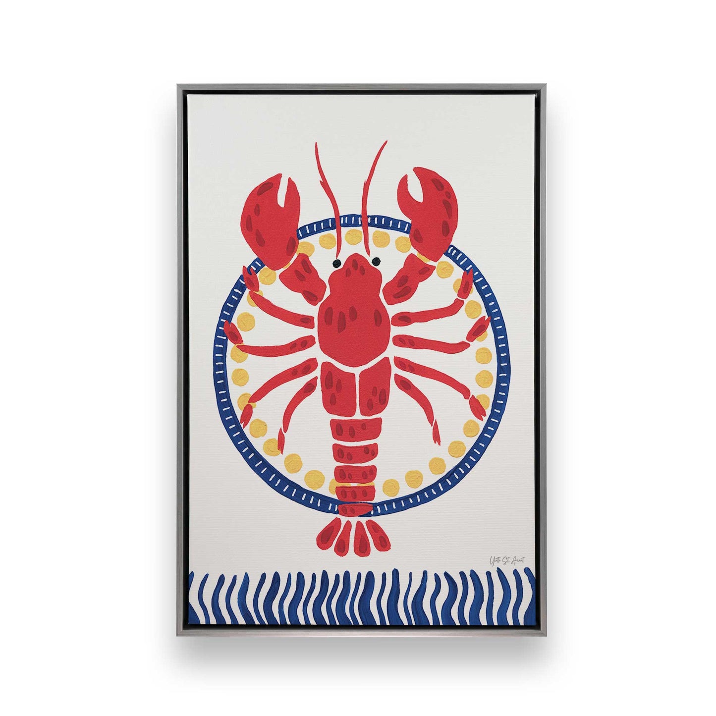 [Color:Polished Chrome], Picture of art in a Polished Chrome frame