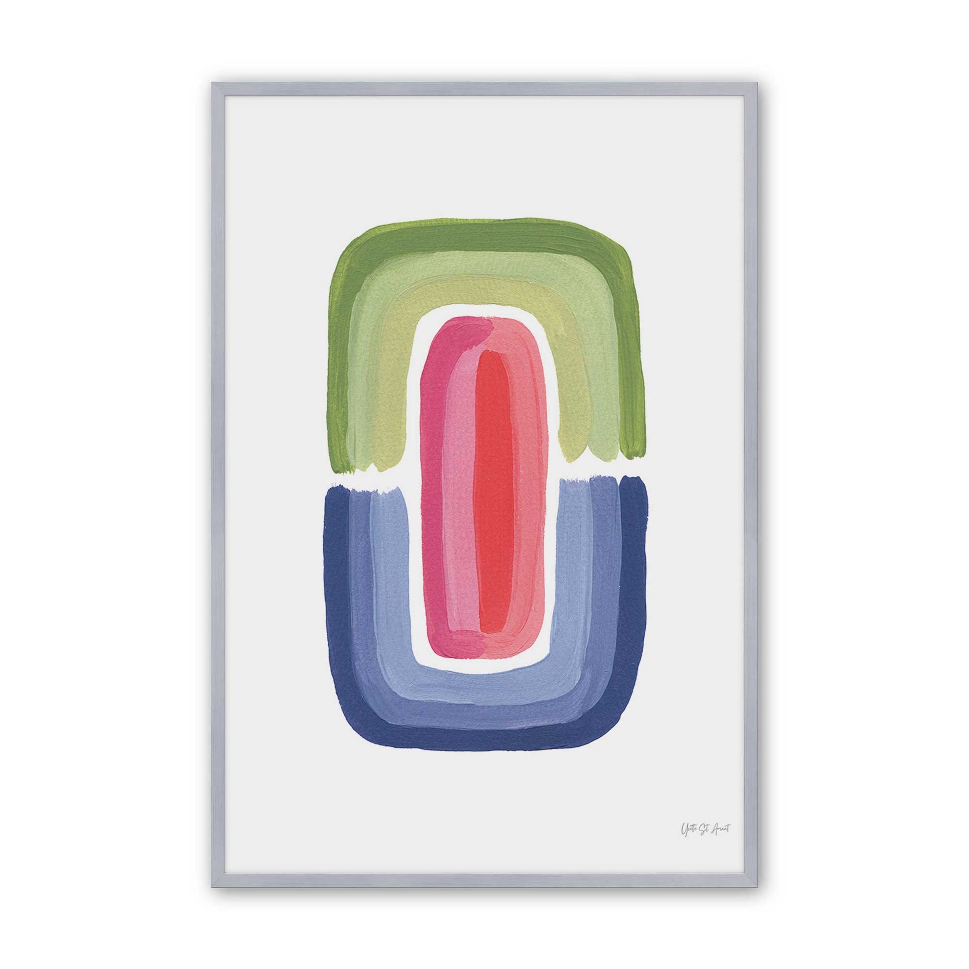 [Color:Polished Chrome], Picture of art in a Polished Chrome frame
