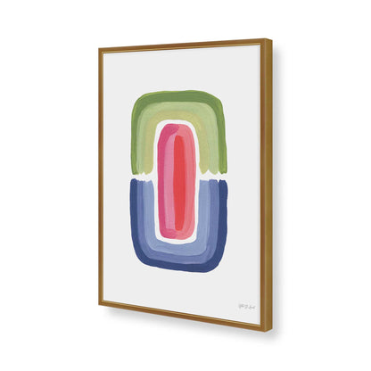 [Color:Polished Gold], Picture of art in a Polished Gold frame of the corner