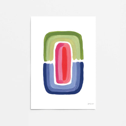 [Color:Rolled Print], Picture of close up of art