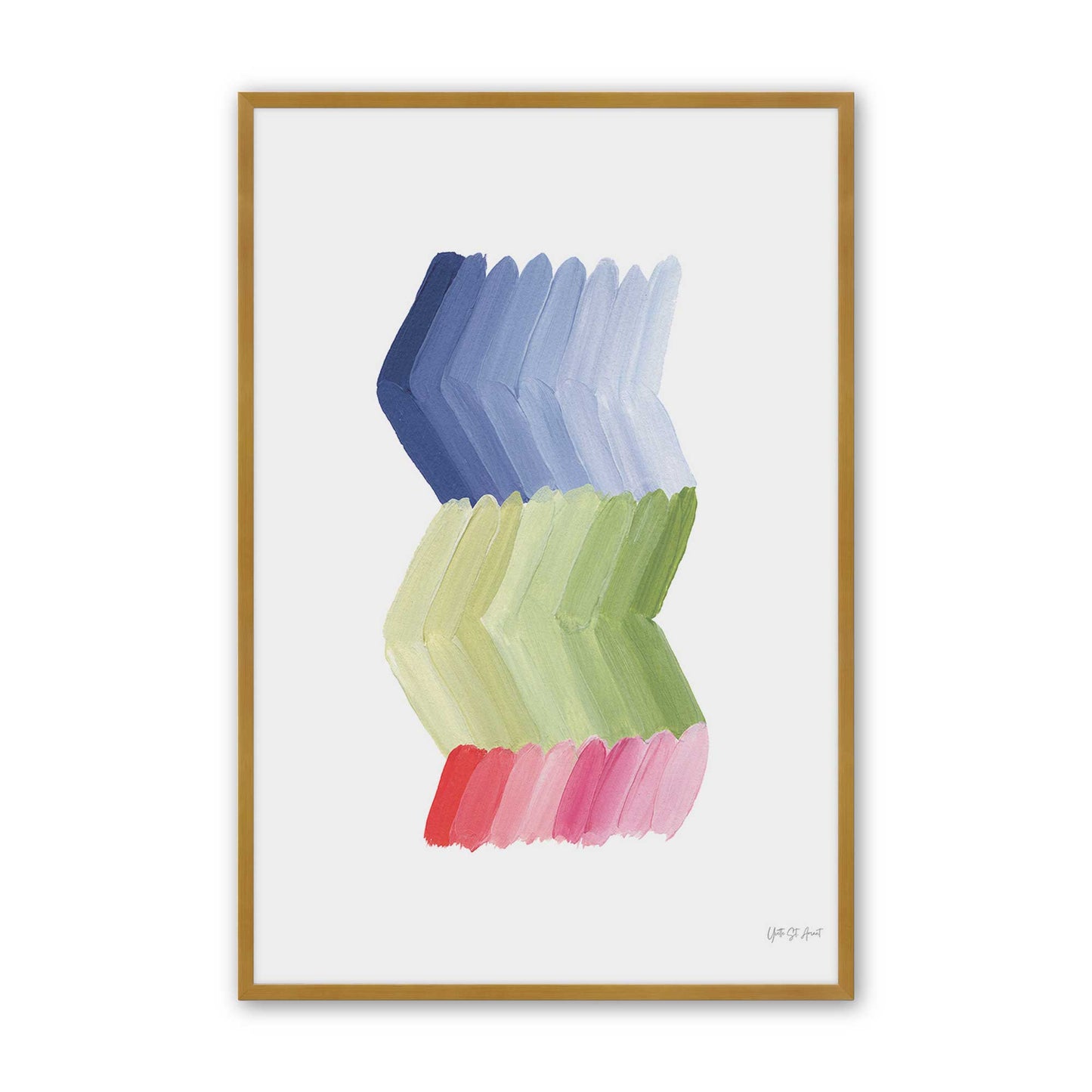 [Color:Polished Gold], Picture of art in a Polished Gold frame