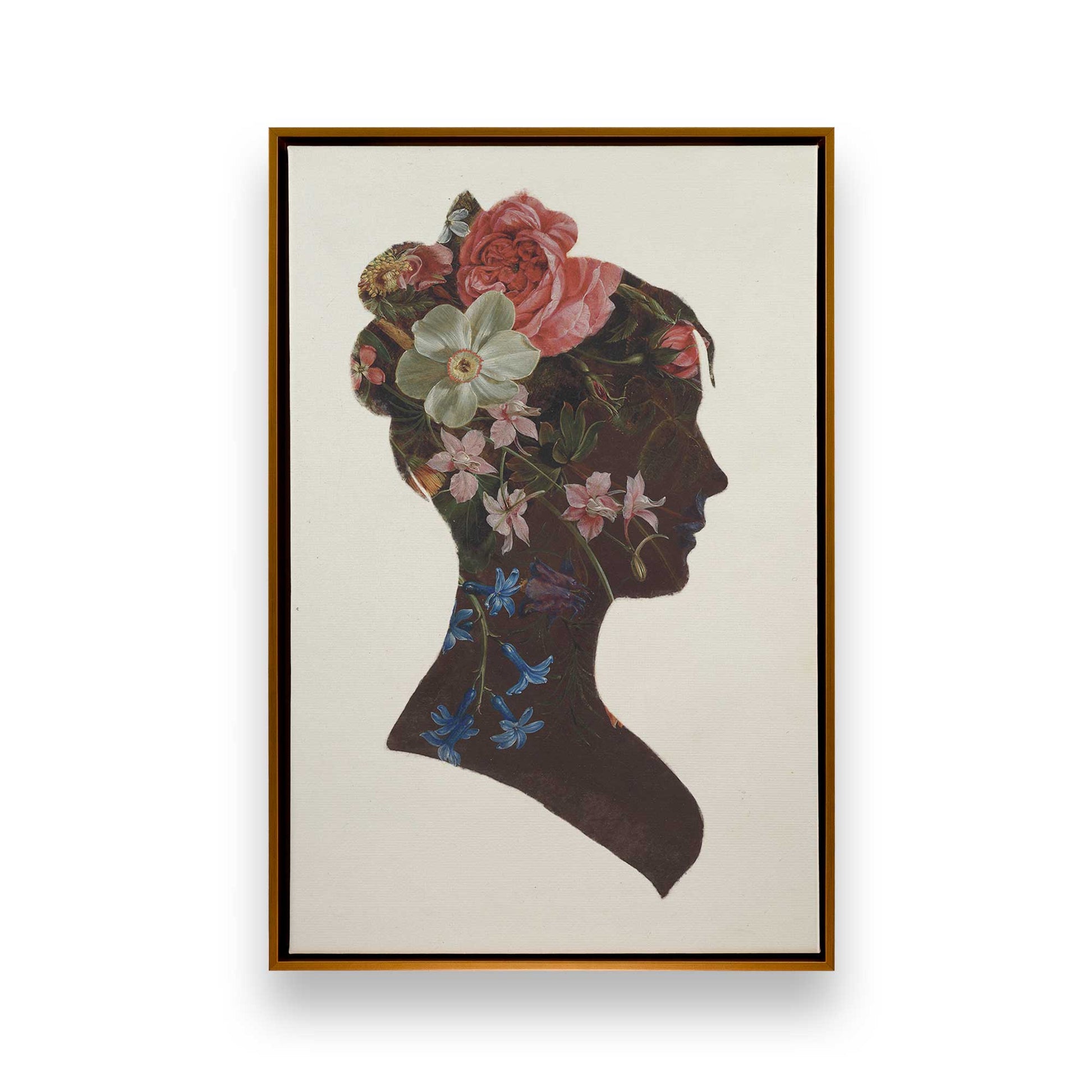 [Color:Polished Gold], Picture of art in a Polished Gold frame