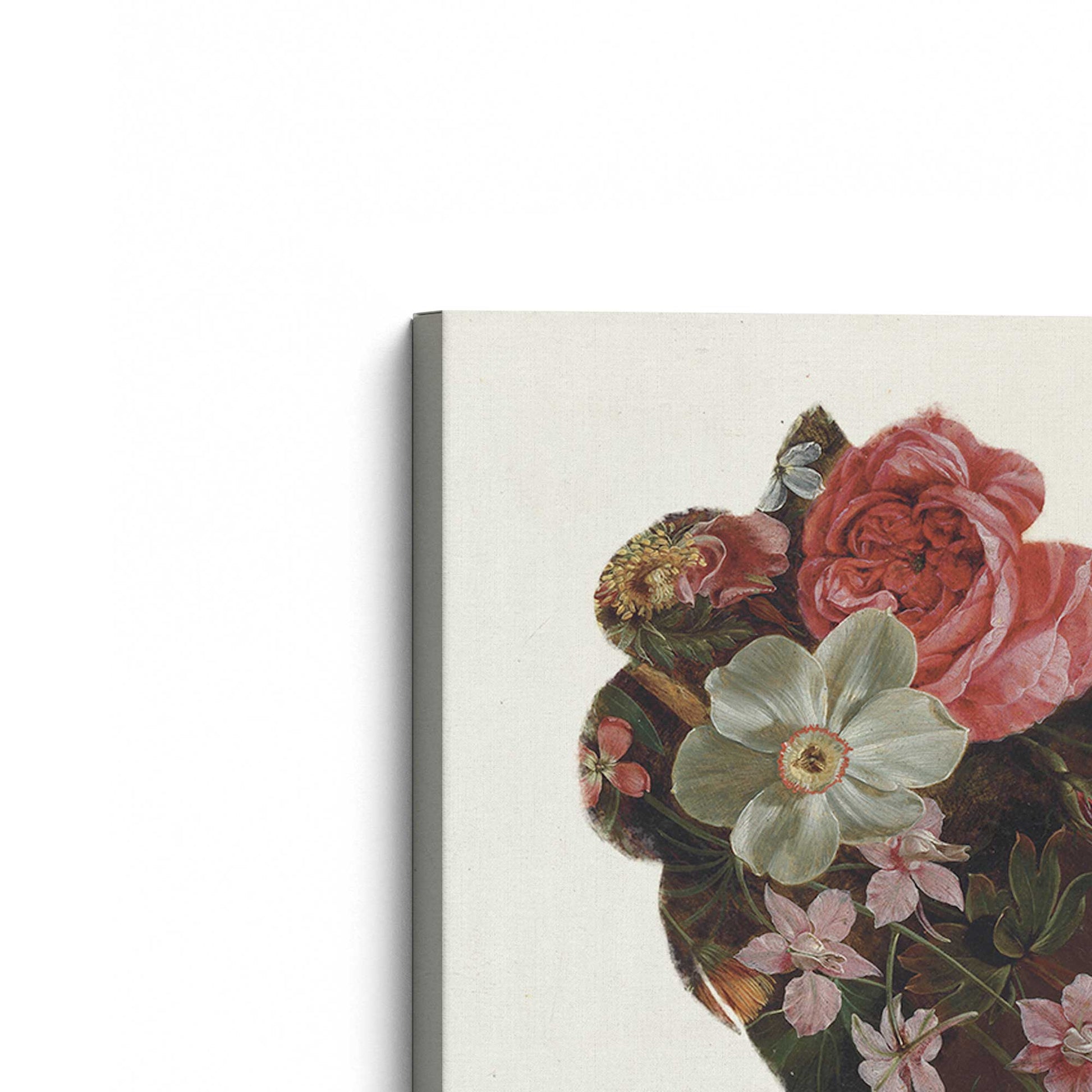 [Color:Stretched Canvas], Picture of the corner of the art