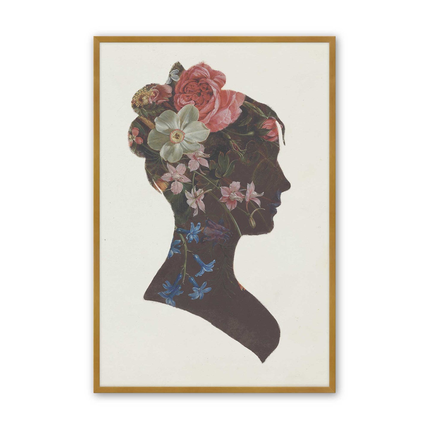 [Color:Polished Gold], Picture of art in a Polished Gold frame