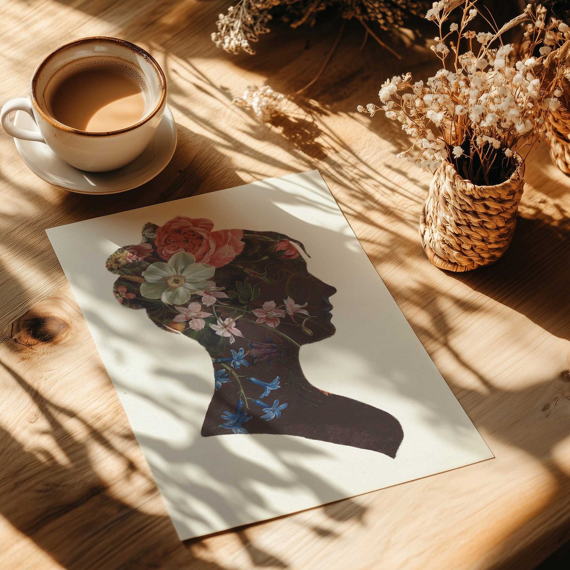 [Color:Rolled Print], Picture of close up of art