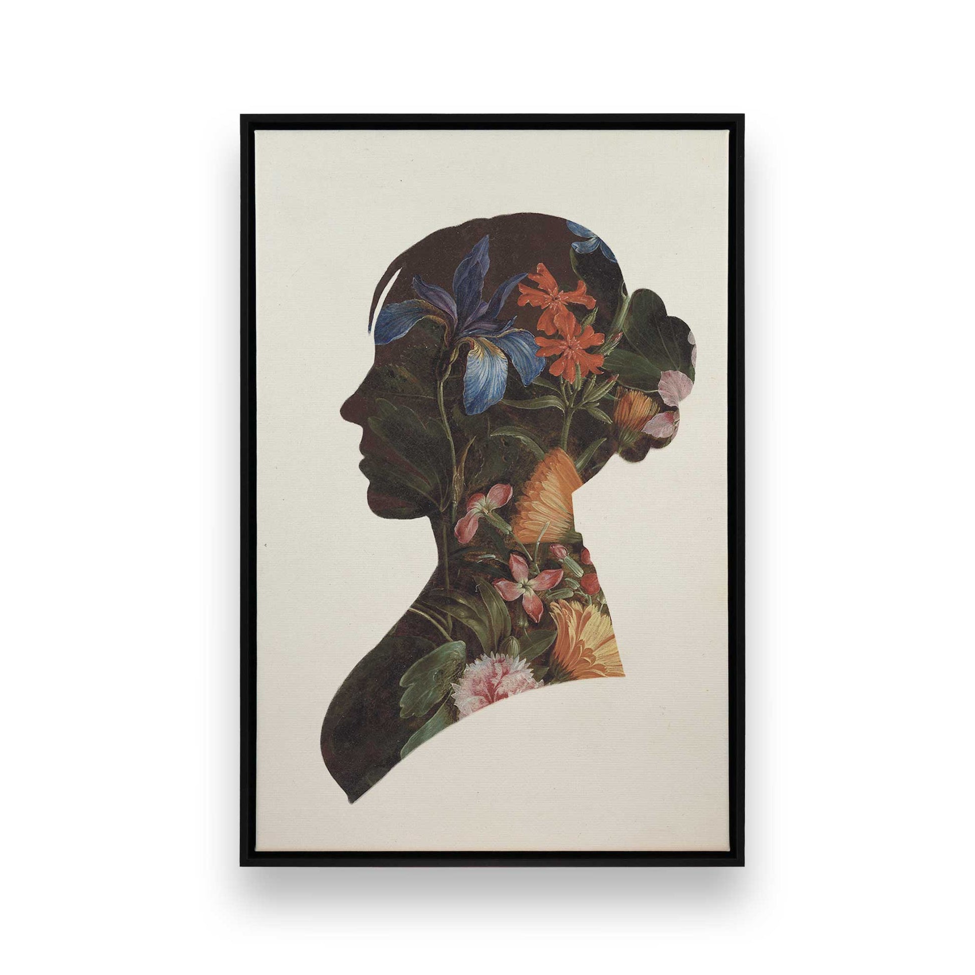 [Color:Satin Black], Picture of art in a Satin Black frame