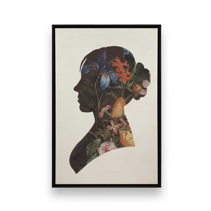 [Color:Satin Black], Picture of art in a Satin Black frame