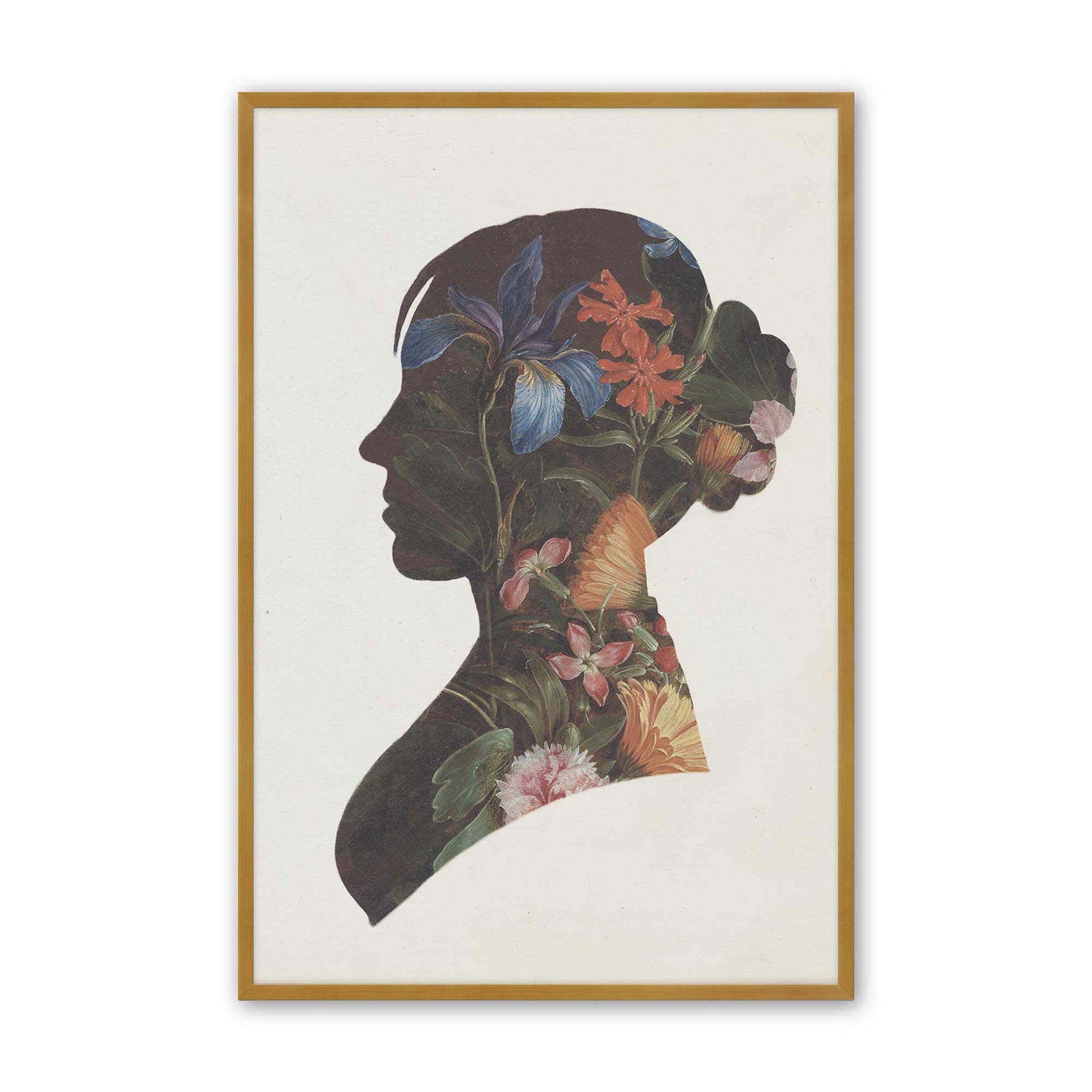 [Color:Polished Gold], Picture of art in a Polished Gold frame