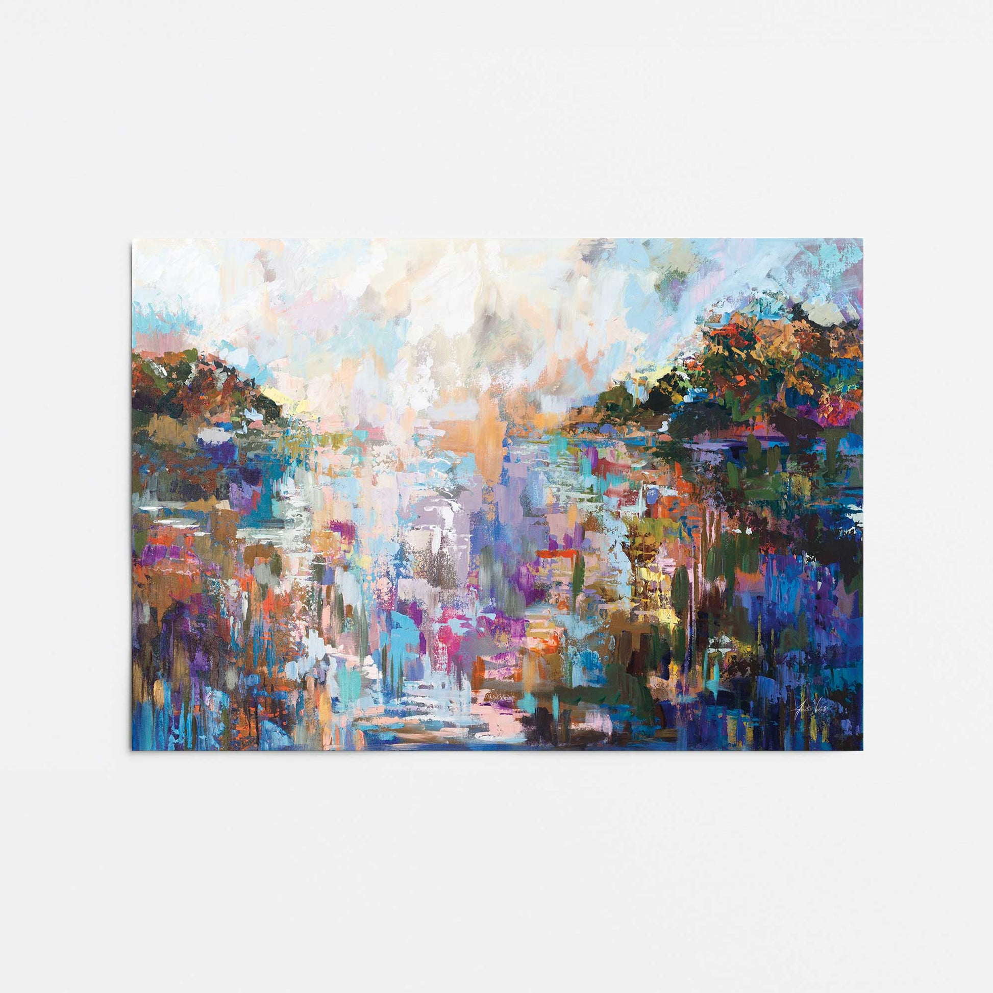 [Color:Rolled Print], Picture of close up of art