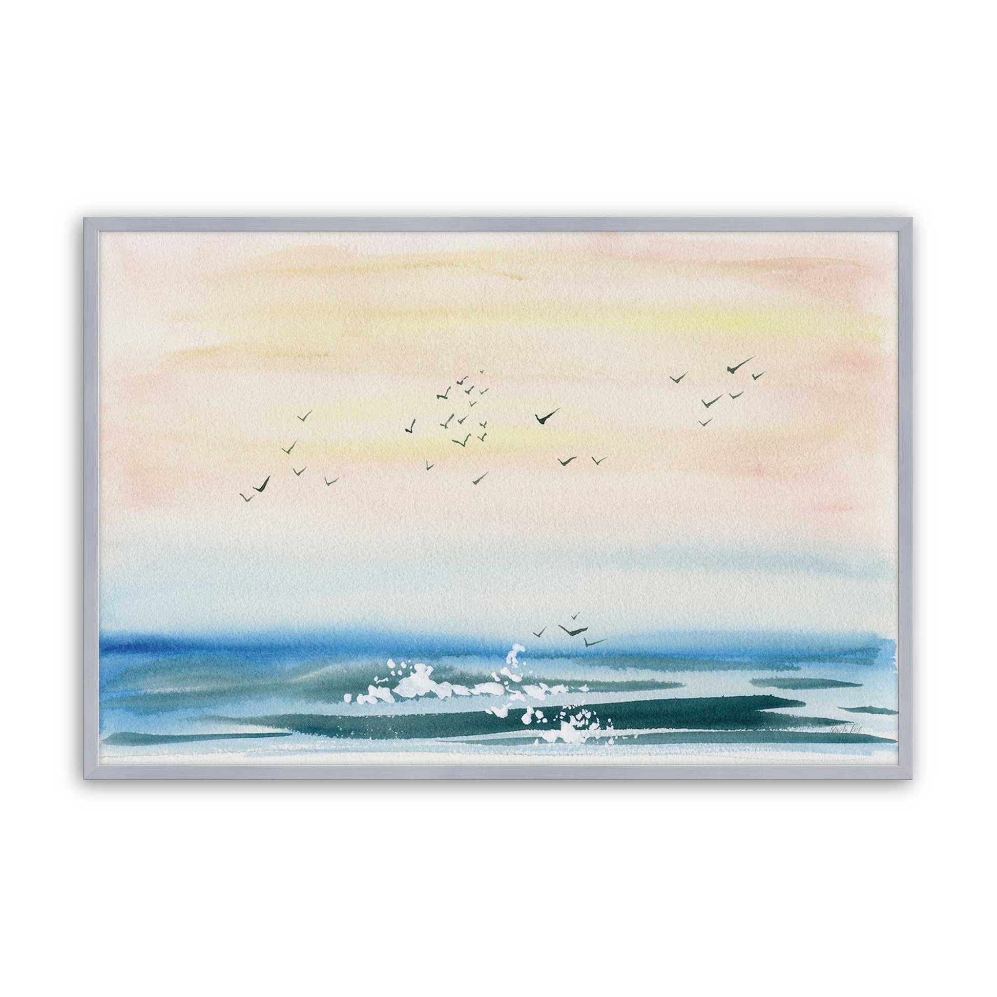 [Color:Polished Chrome], Picture of art in a Polished Chrome frame