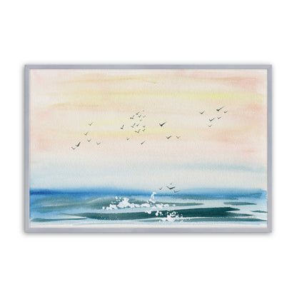 [Color:Polished Chrome], Picture of art in a Polished Chrome frame