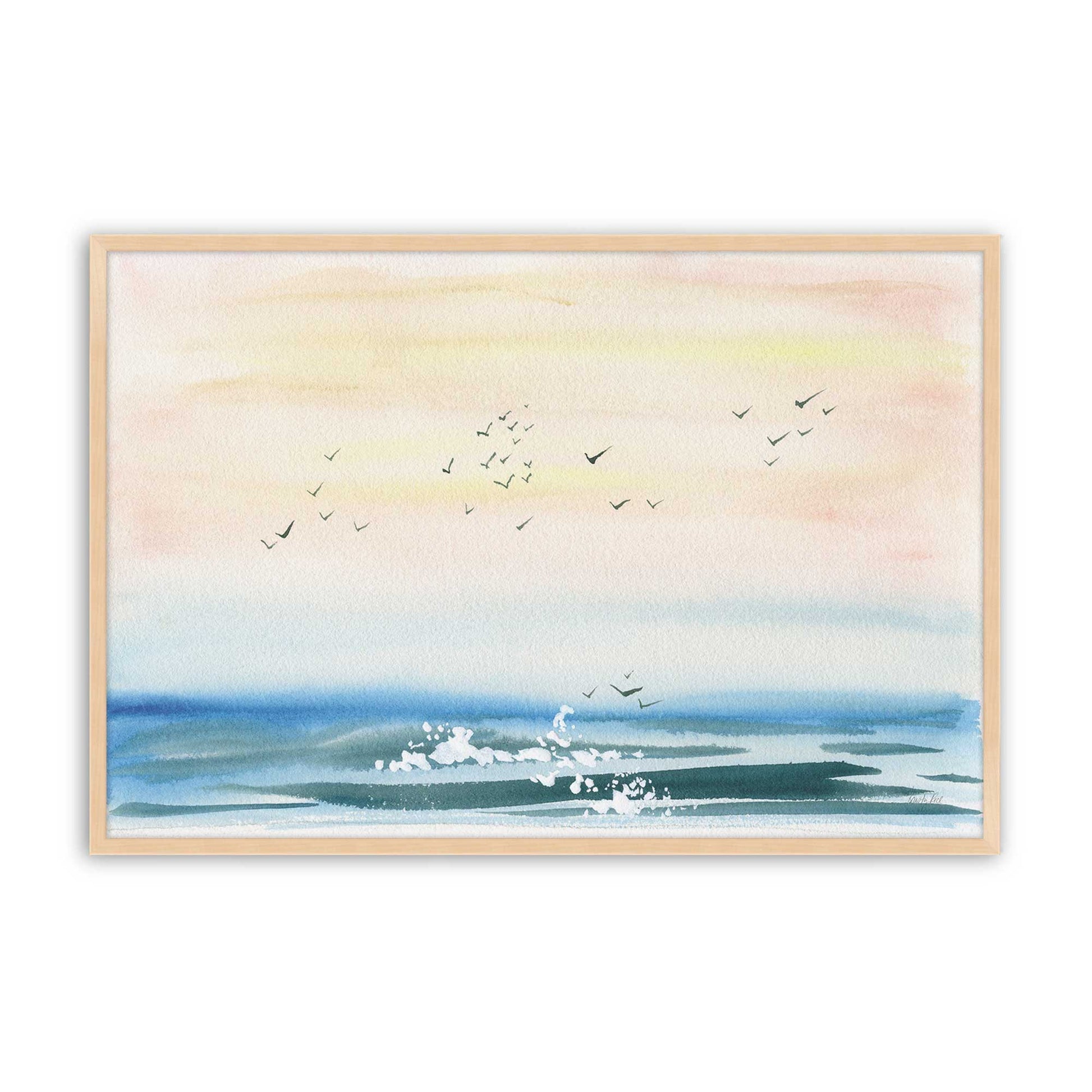 [Color:Raw Maple], Picture of art in a Raw Maple frame