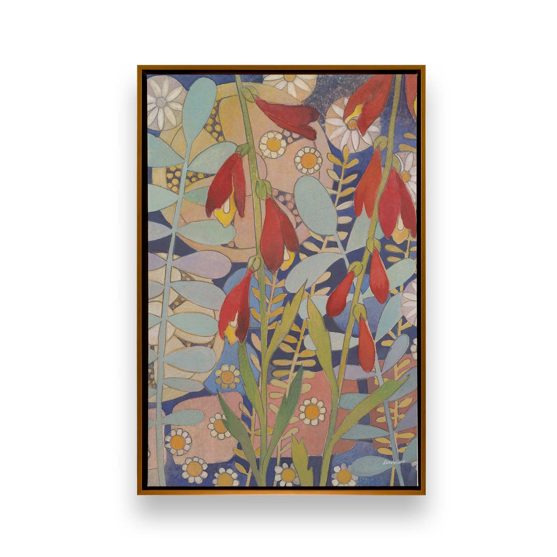 [Color:Polished Gold], Picture of art in a Polished Gold frame