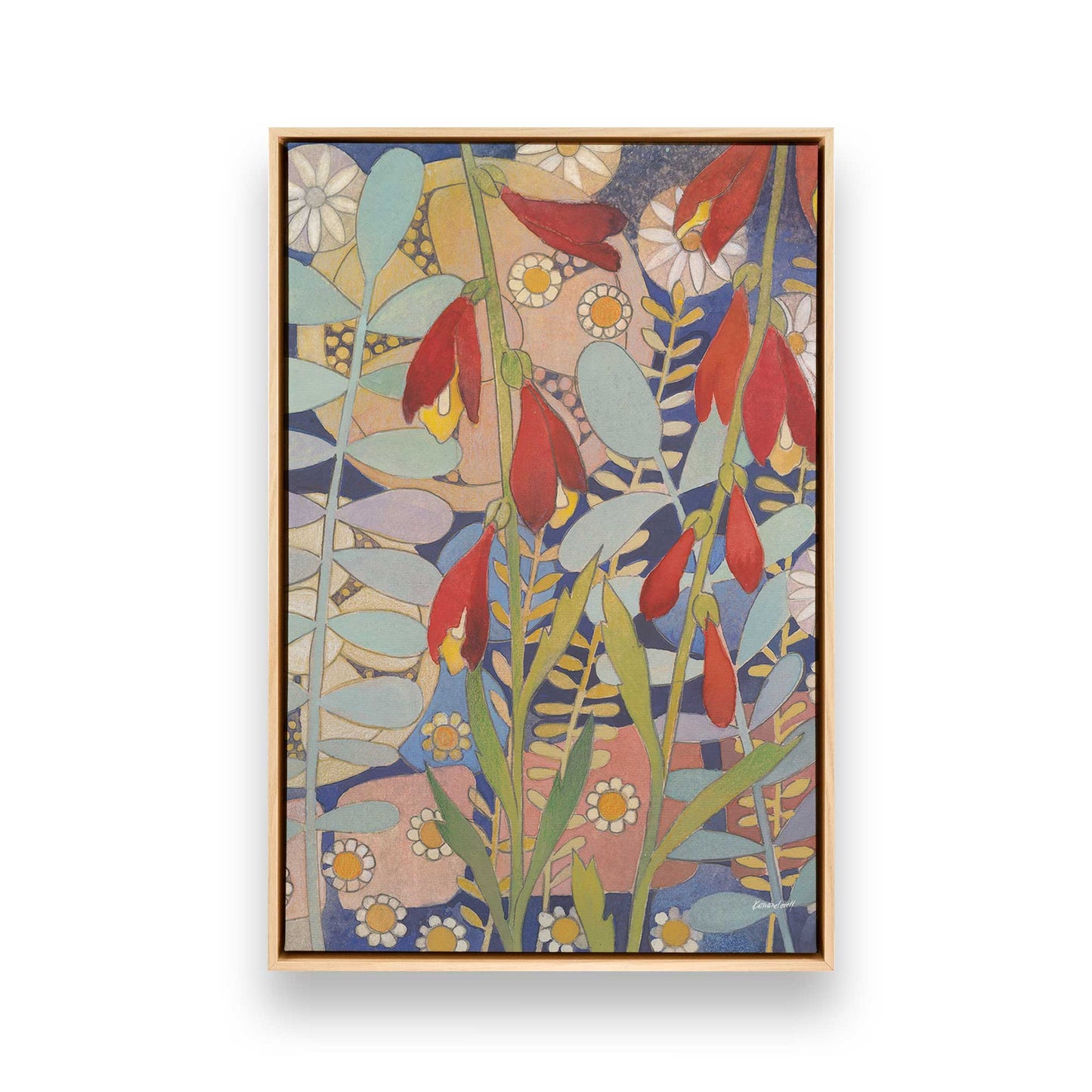 [Color:American Maple], Picture of art in a American Maple frame