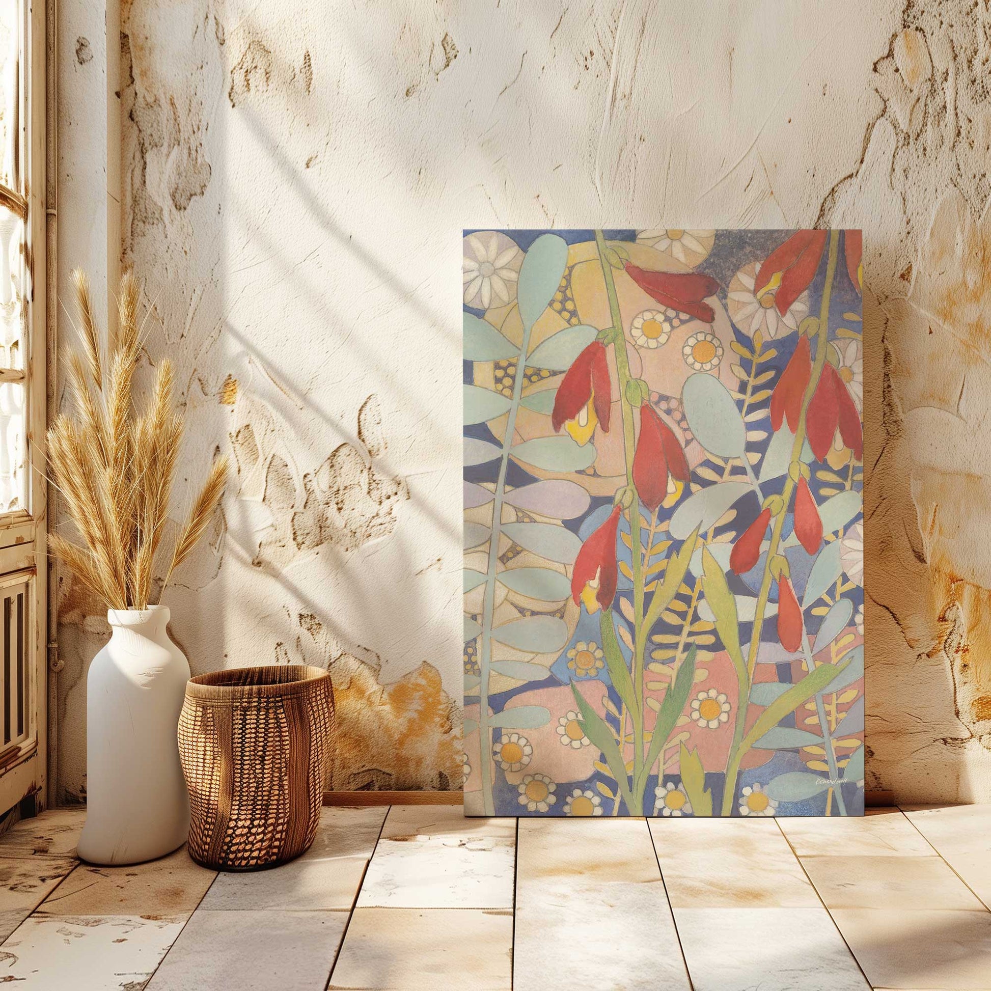 Picture of art in a room