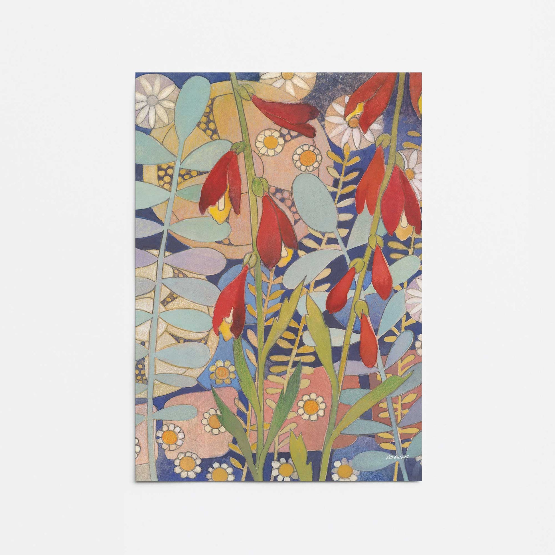 [Color:Rolled Print], Picture of close up of art