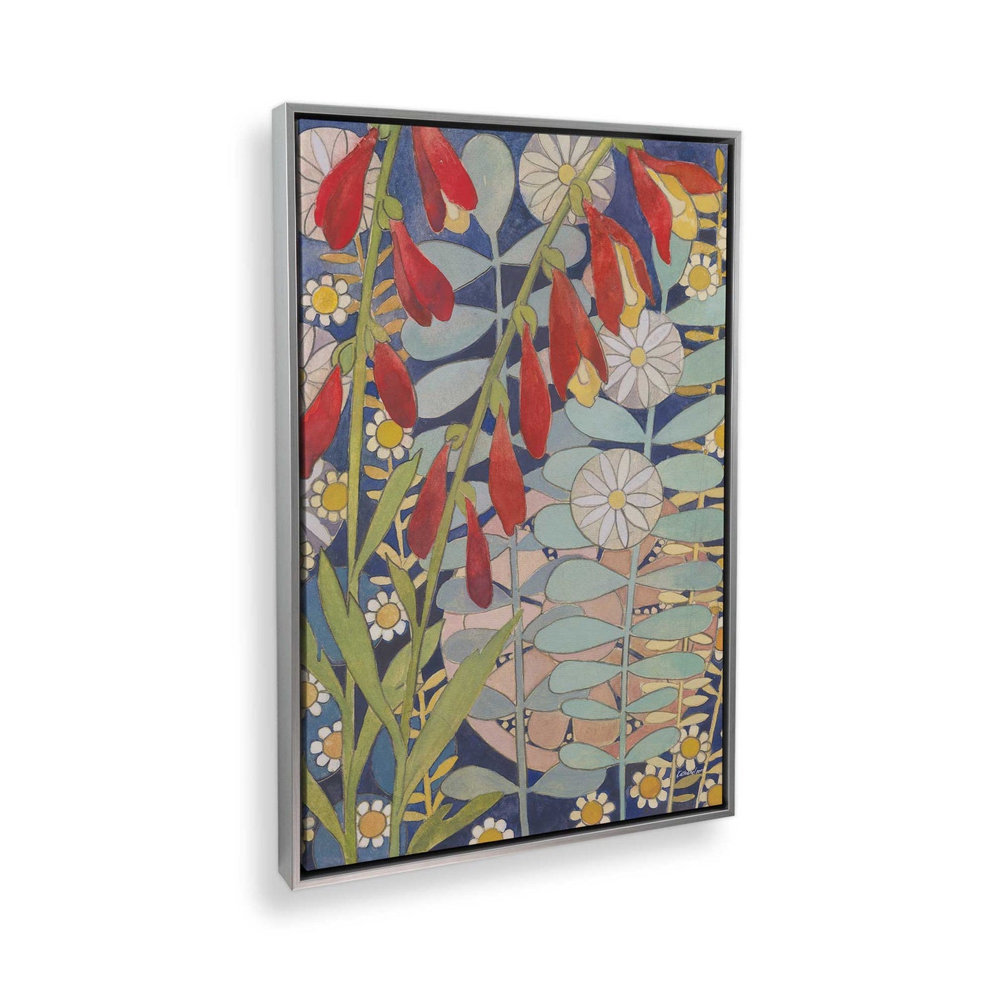 [Color:Polished Chrome], Picture of the corner of the art