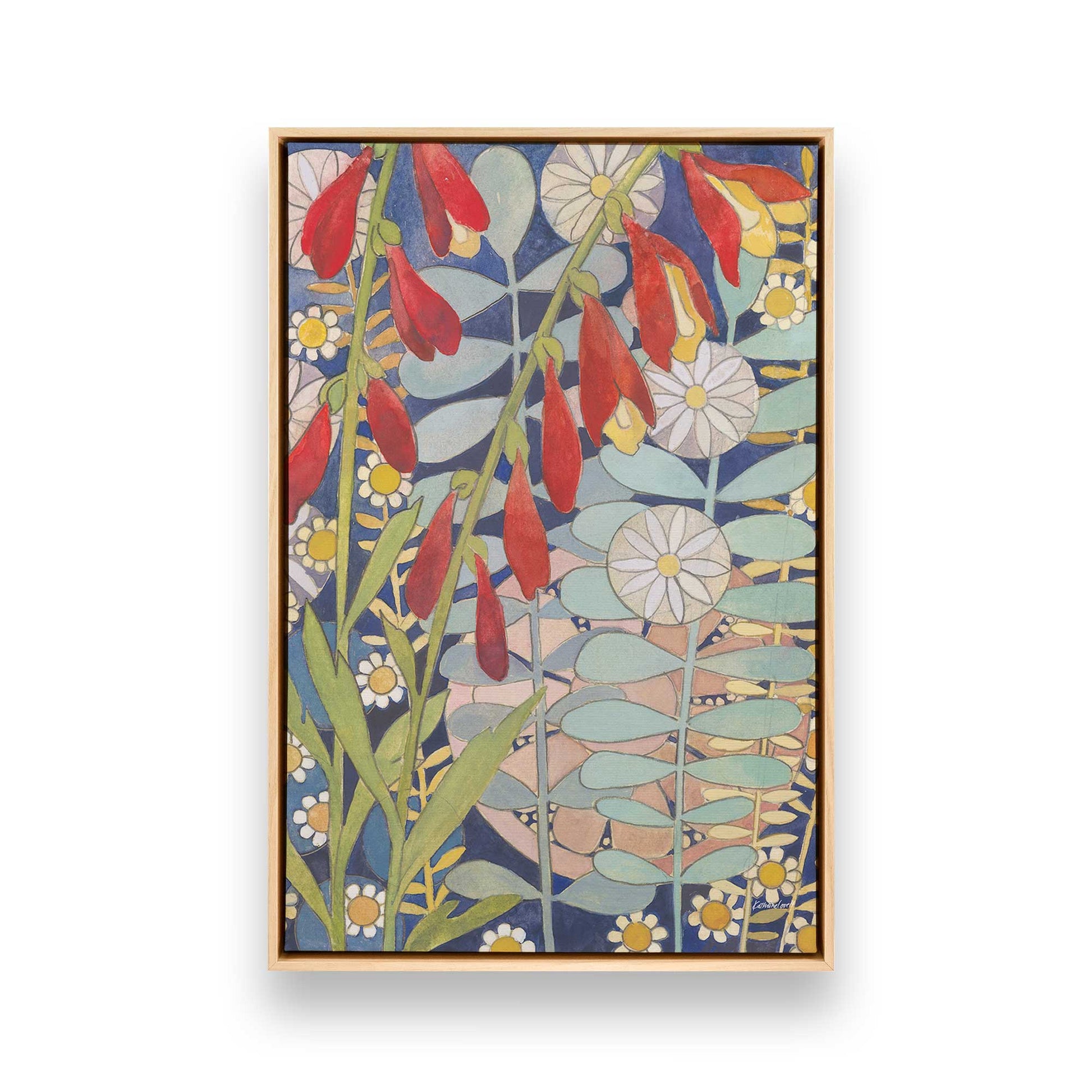 [Color:American Maple], Picture of art in a American Maple frame