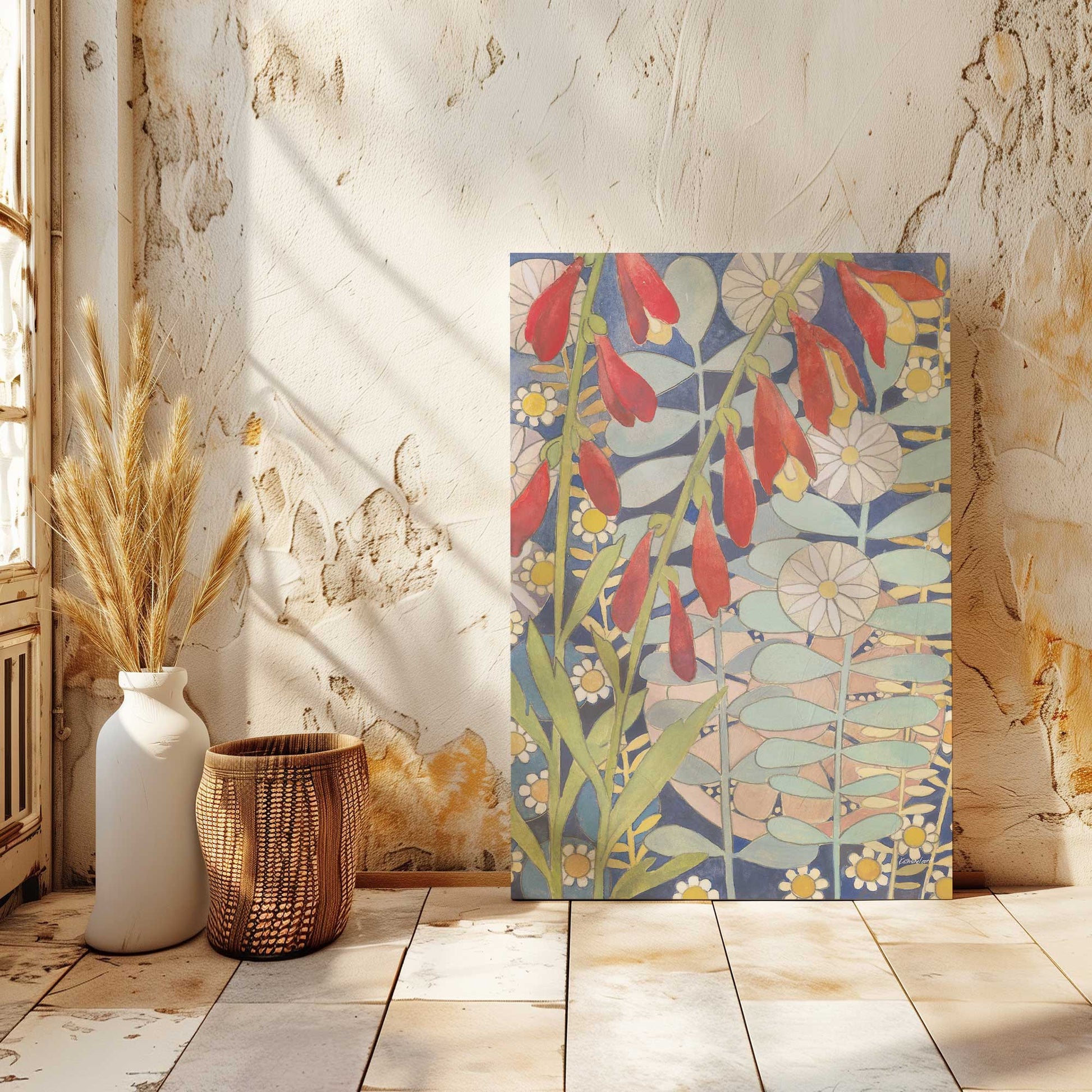 Picture of art in a room