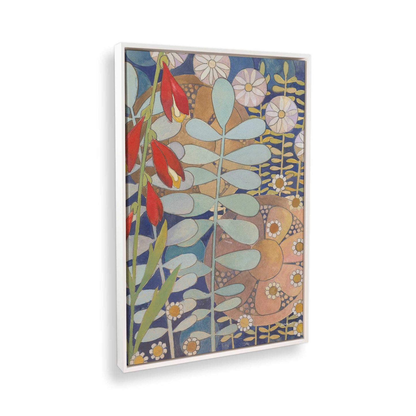 [Color:Opaque White], Picture of the corner of the art